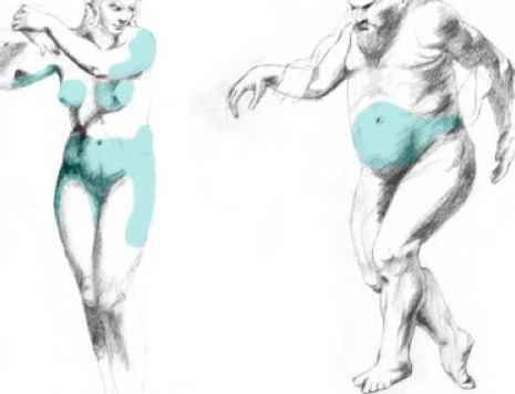 465x356 Male And Female Bodies