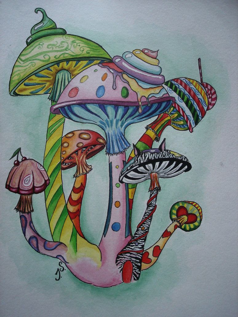 774x1032 Magic Mushroom Drawings Magic Mushrooms By ~suokaralius