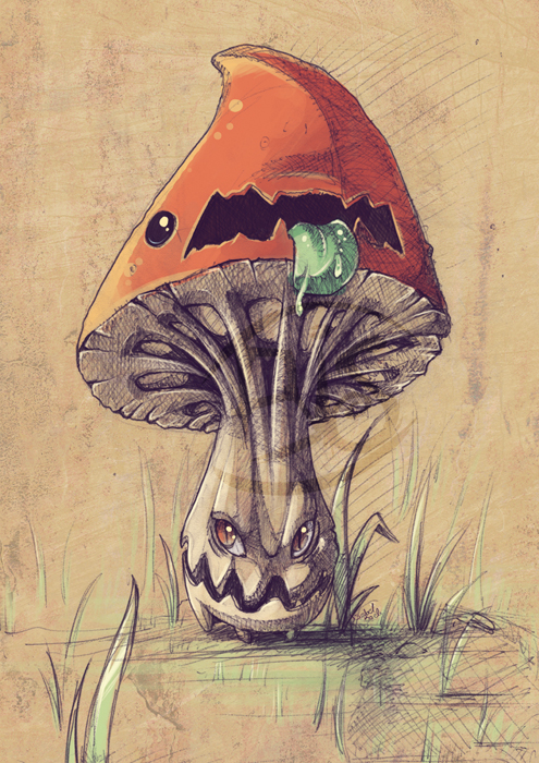 495x700 Beware Of The Evil Mushrooms By Tikopets