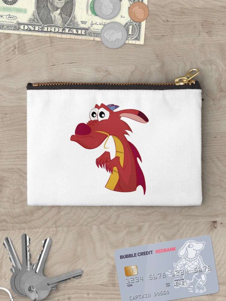 750x1000 Mushu Studio Pouches By Drew Zimmerman Redbubble