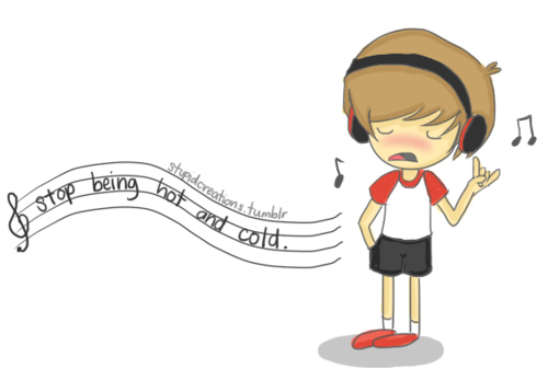 500x347 Art, Cute, Drawing, Justin Bieber, Music, Music Notes