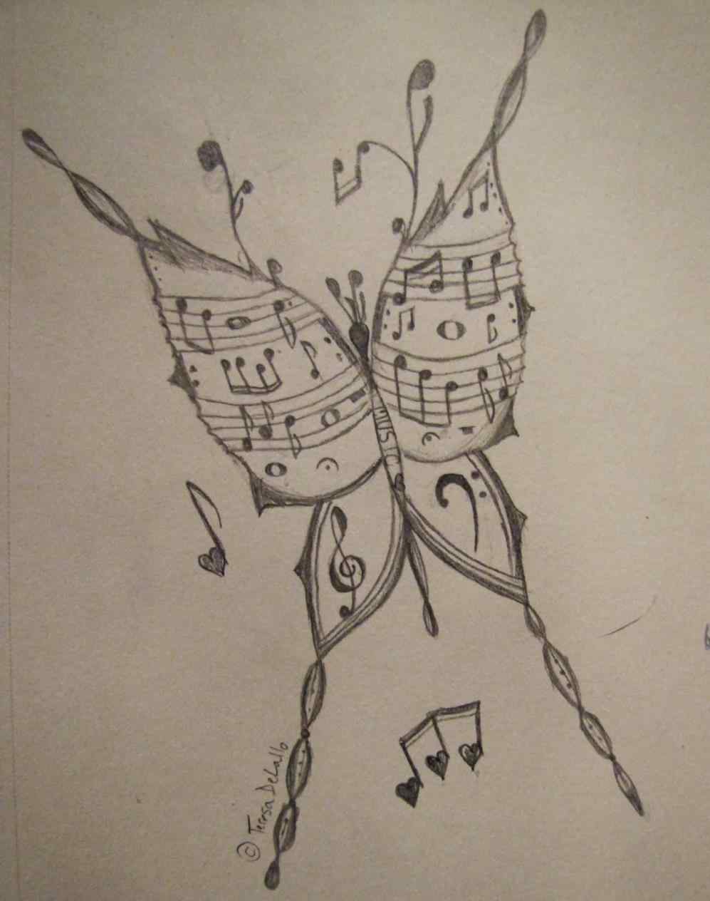 997x1264 Cool Music Notes Drawings Mayamokacomm