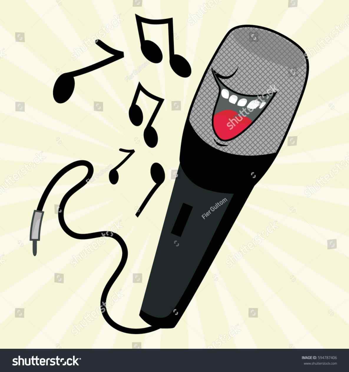 1185x1264 Download Clip Art On Note Microphone And Music Notes Drawing S
