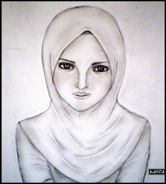 541x600 Muslim Girl By Azahgta
