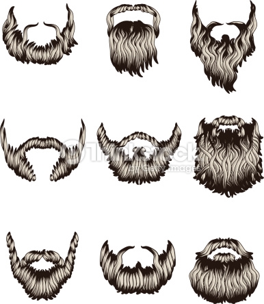 386x444 How To Draw Cartoon Beards