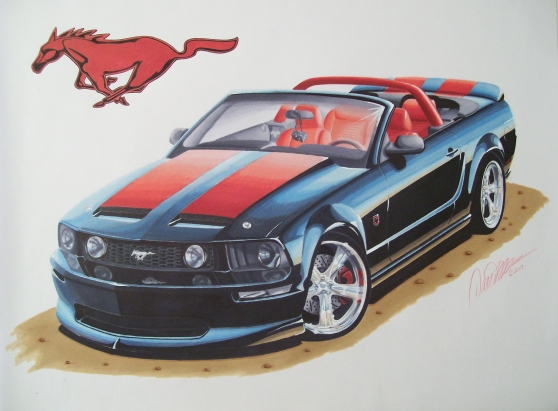558x411 Drawing Of Mrvandermey's 2005 Mustang Gt Pictures