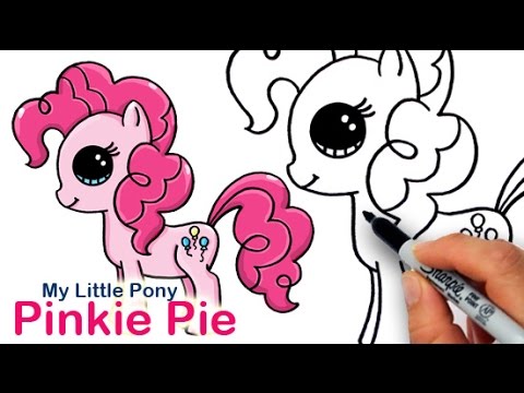 480x360 How To Draw My Little Pony Pinkie Pie Cute And Easy