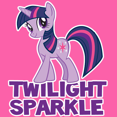 400x400 Today We Will Show You How To Draw The Twilight Sparkle From My