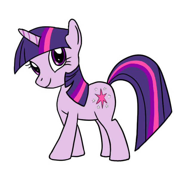 600x600 Twilight Sparkle Drawing Tutorial With Pictures Step By Step