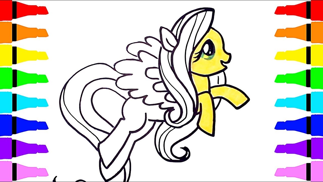 1280x720 How To Draw My Little Pony, Unicorn Amp Mlp Coloring Pages For Kids