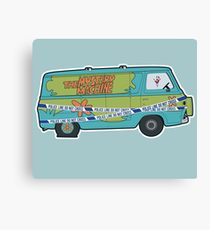 210x230 Mystery Machine Drawing Canvas Prints Redbubble