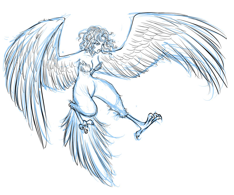 800x665 Drawing Mythological Creatures In Manga Letraset Blog