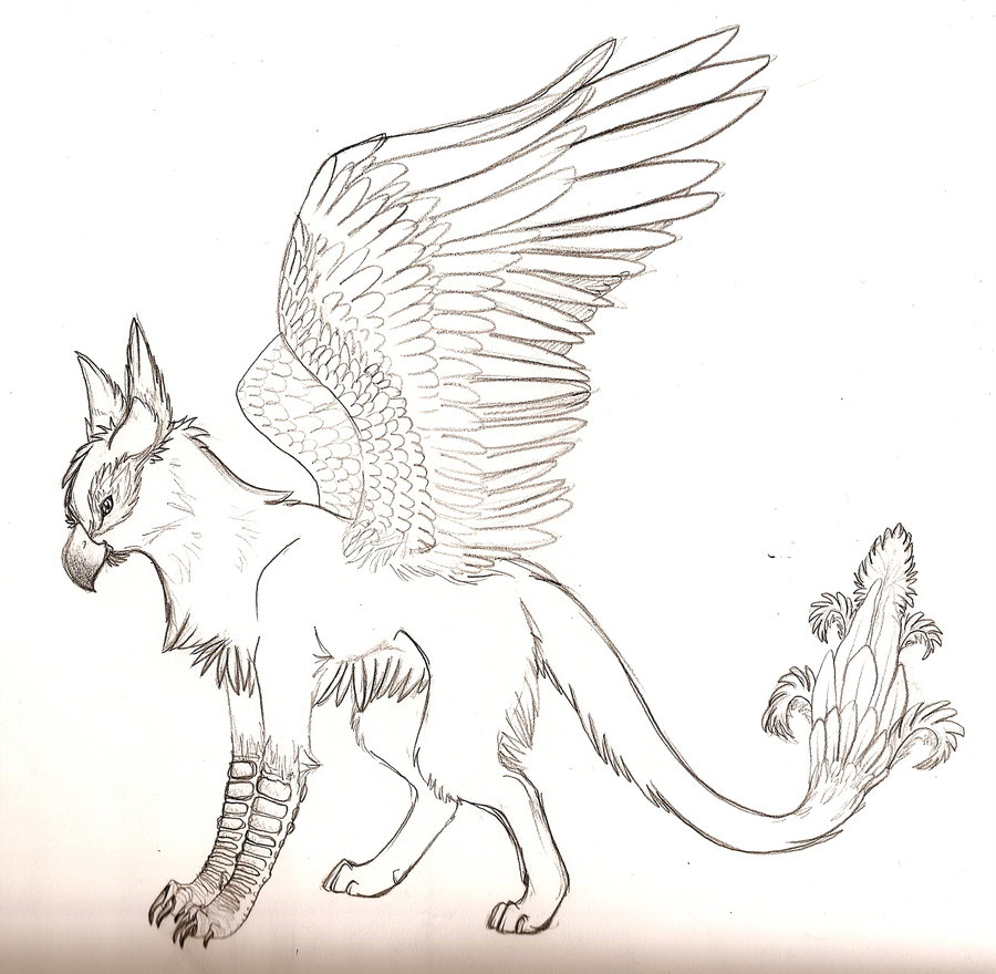Mythical Creature Drawing at GetDrawings | Free download