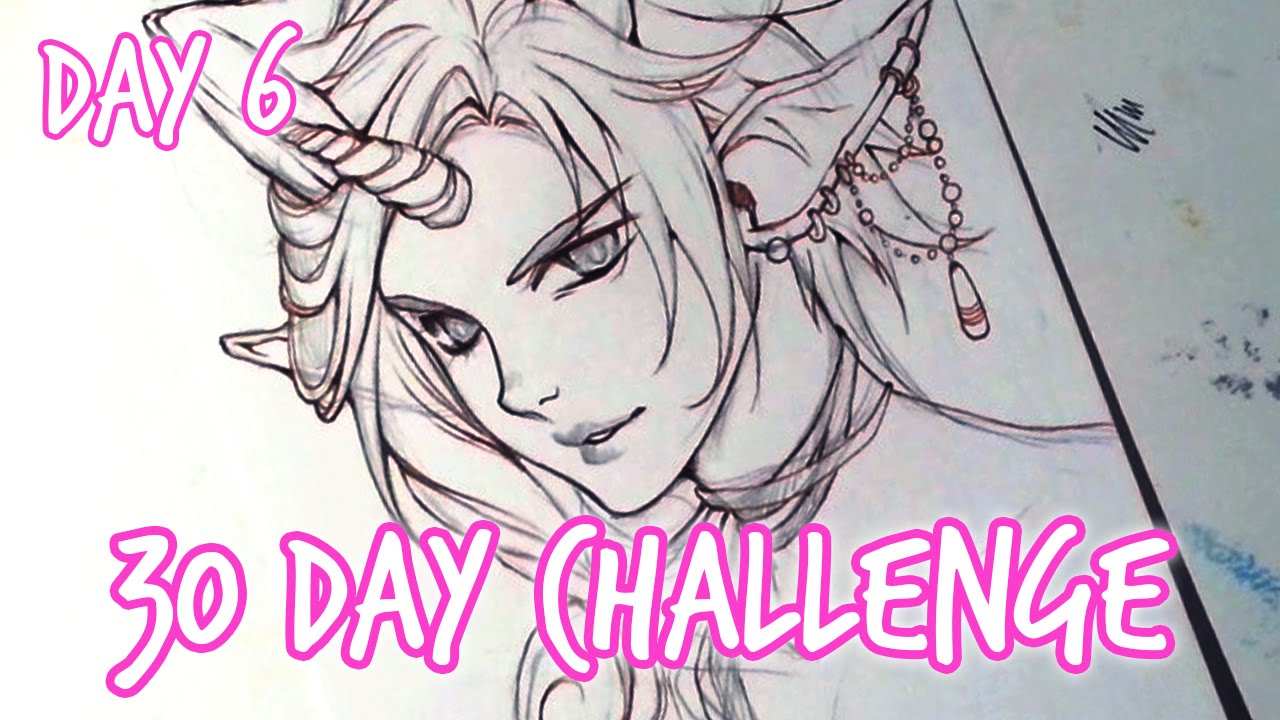 1280x720 30 Day Drawing Challenge Day 6 Part 1 Fuse Two Mythical