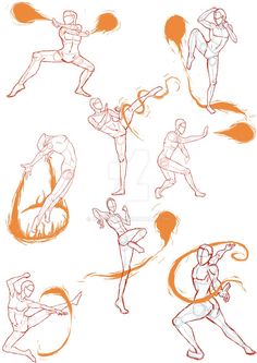 236x333 Practice Sketches 3 (Waterbender Poses) By R A V 3 N