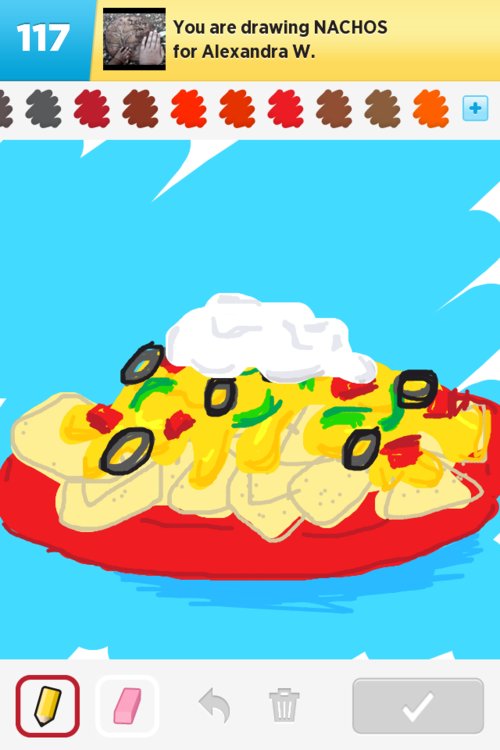 500x750 Nachos Drawings