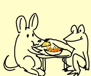 300x250 Frog Feeds Mouse Nachos