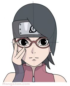 236x289 How To Draw Gaara From Naruto Step By Step Art