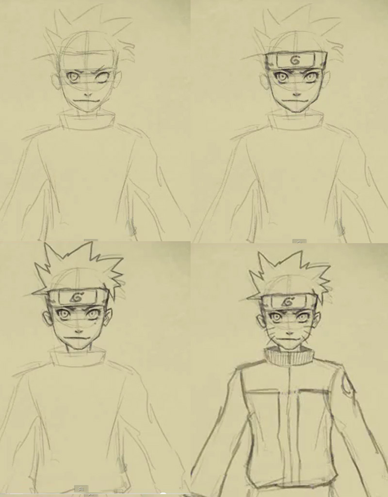 800x1026 How To Draw Naruto Uzumaki