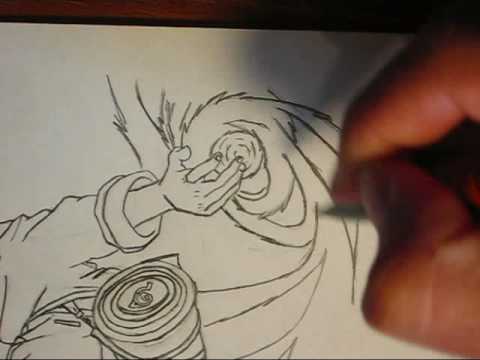 480x360 Drawing Naruto Doing Rasengan Like A Pro