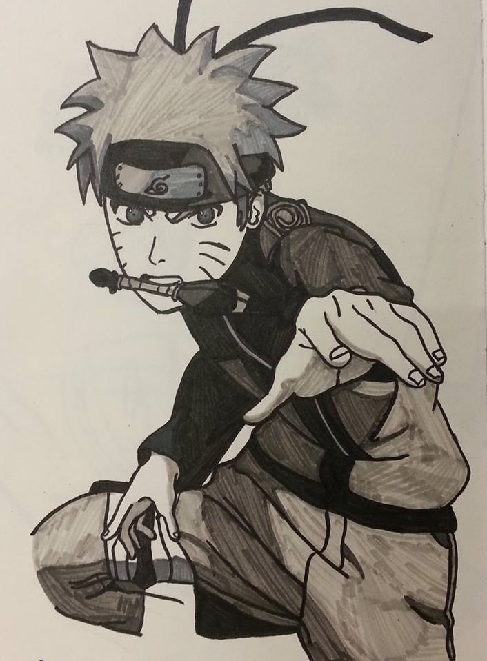 Naruto Uzumaki Drawing at GetDrawings | Free download