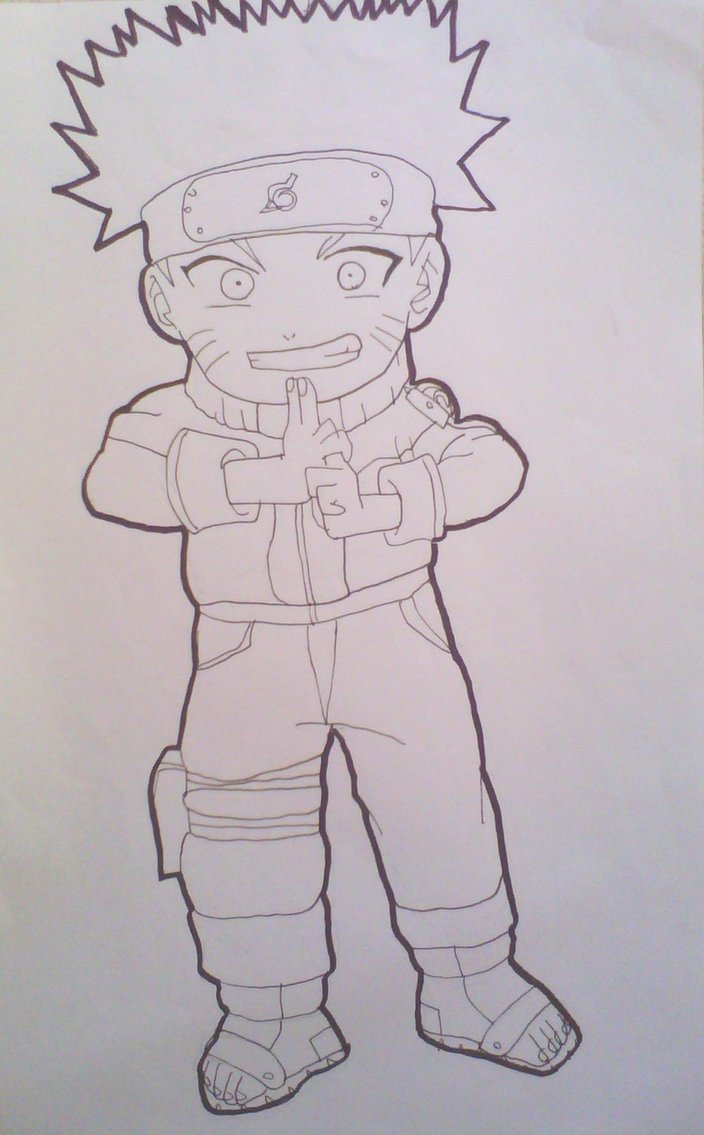 704x1135 Naruto Uzumaki Pts Chibi Drawing Lineart By Krizeii