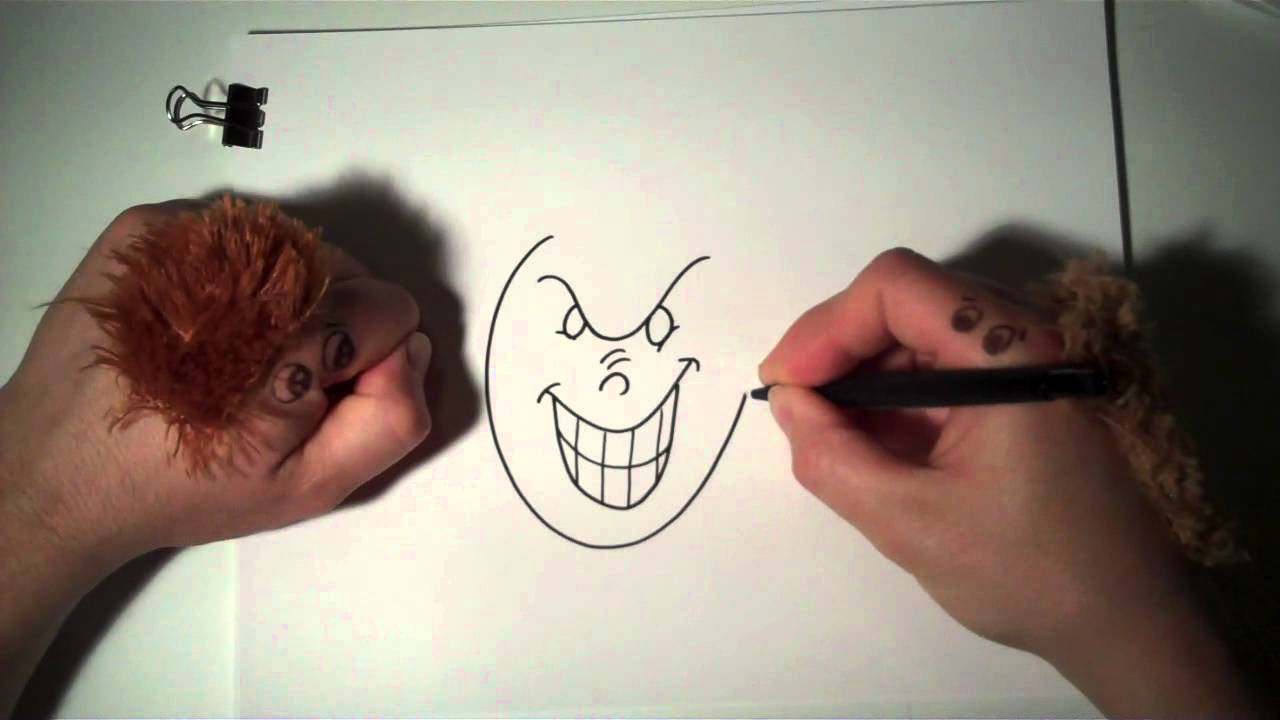 1280x720 How To Draw A Nasty Angry Face Misterelements