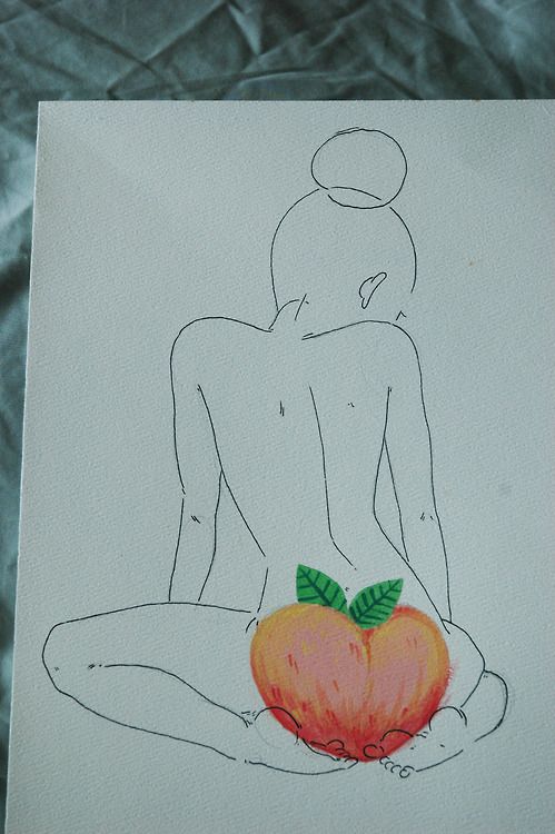 499x750 It's That Girl Again Art Of The Female Peach, Art