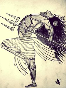 225x300 Lord Shiva Drawings Fine Art America