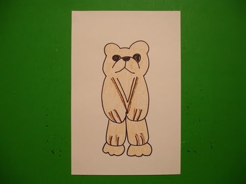480x360 Let's Draw A Native American Bear!