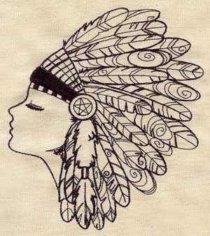 300x338 Image Result For Pen And Ink Drawings Of Native Americans Tats