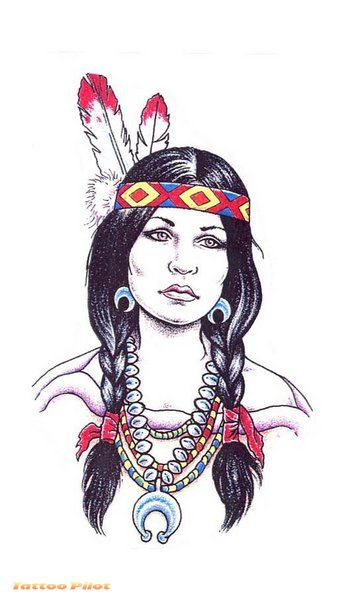 349x600 American Indian Women Drawings Thread Whats Your Ethnicity