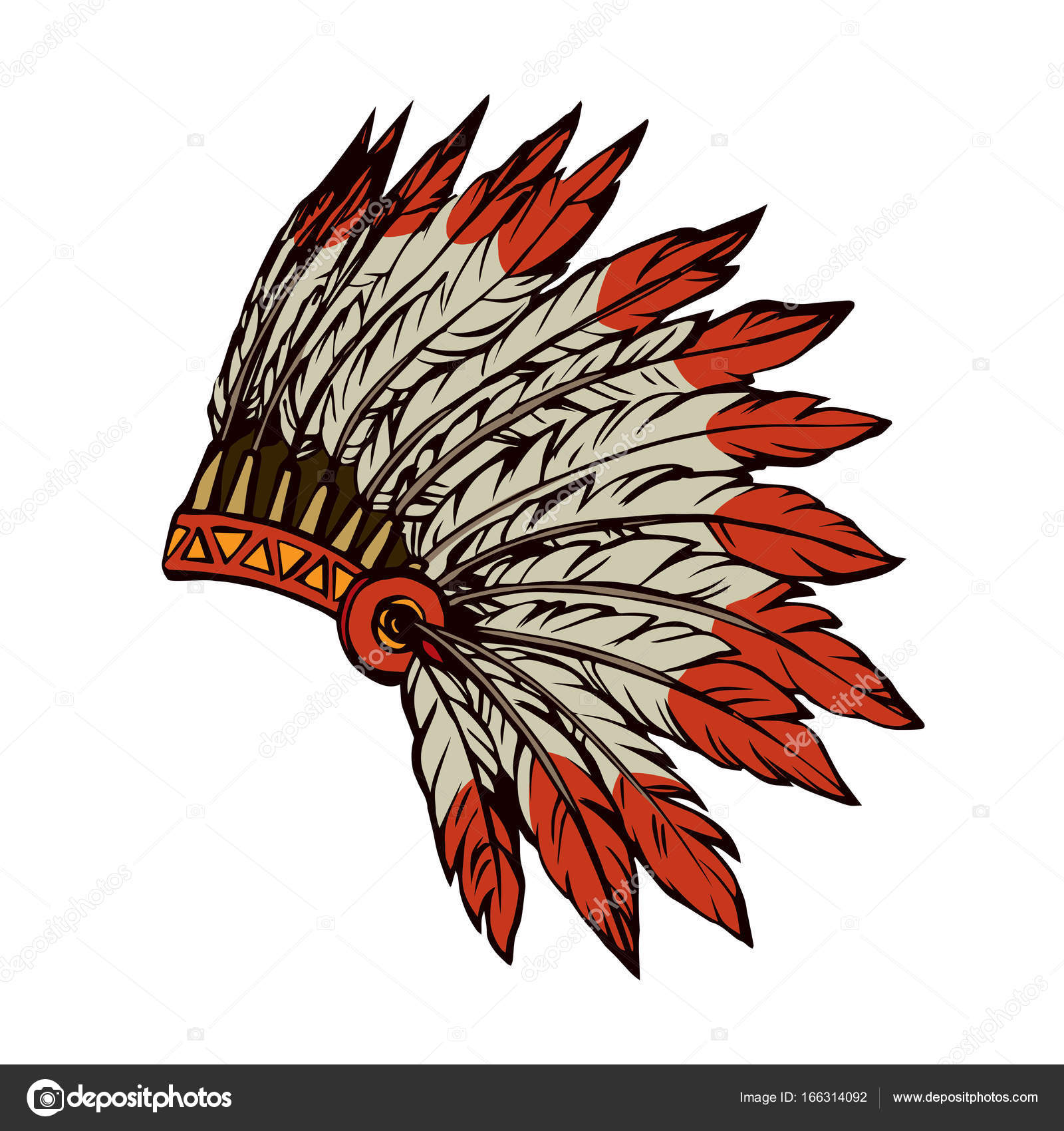 Native American Feather Drawing at GetDrawings | Free download