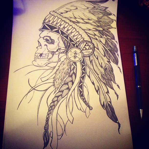 Native American Feather Drawing at GetDrawings | Free download