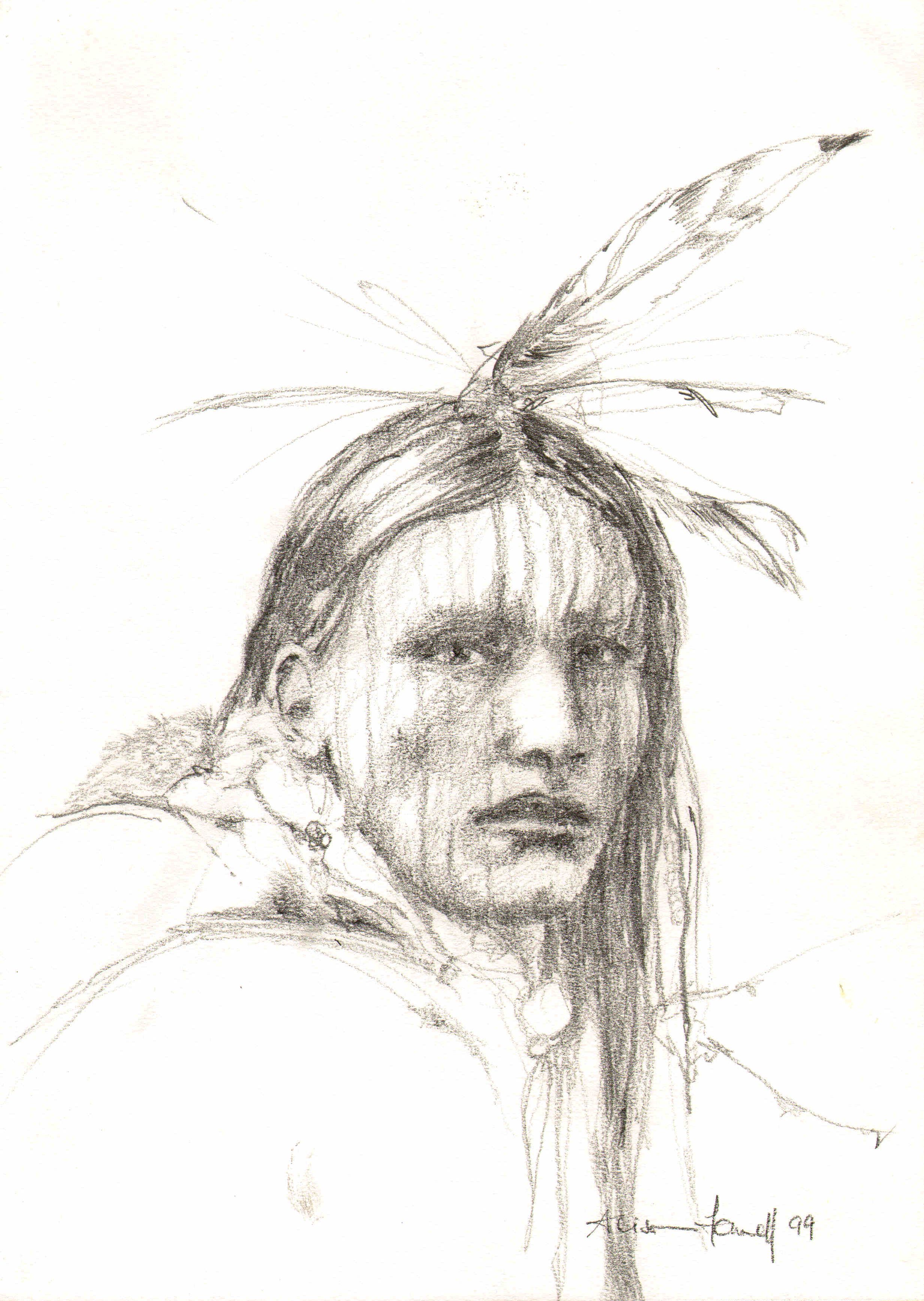 2466x3473 Native American Sketches Completely