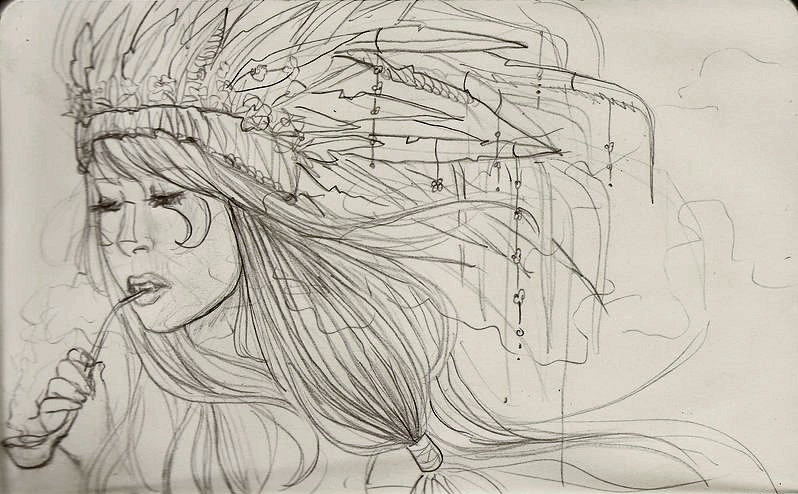 798x494 Native Girl By Prismsky