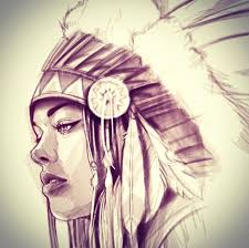225x224 Resultado De Imagem Para Native American Girl Drawing Drawings