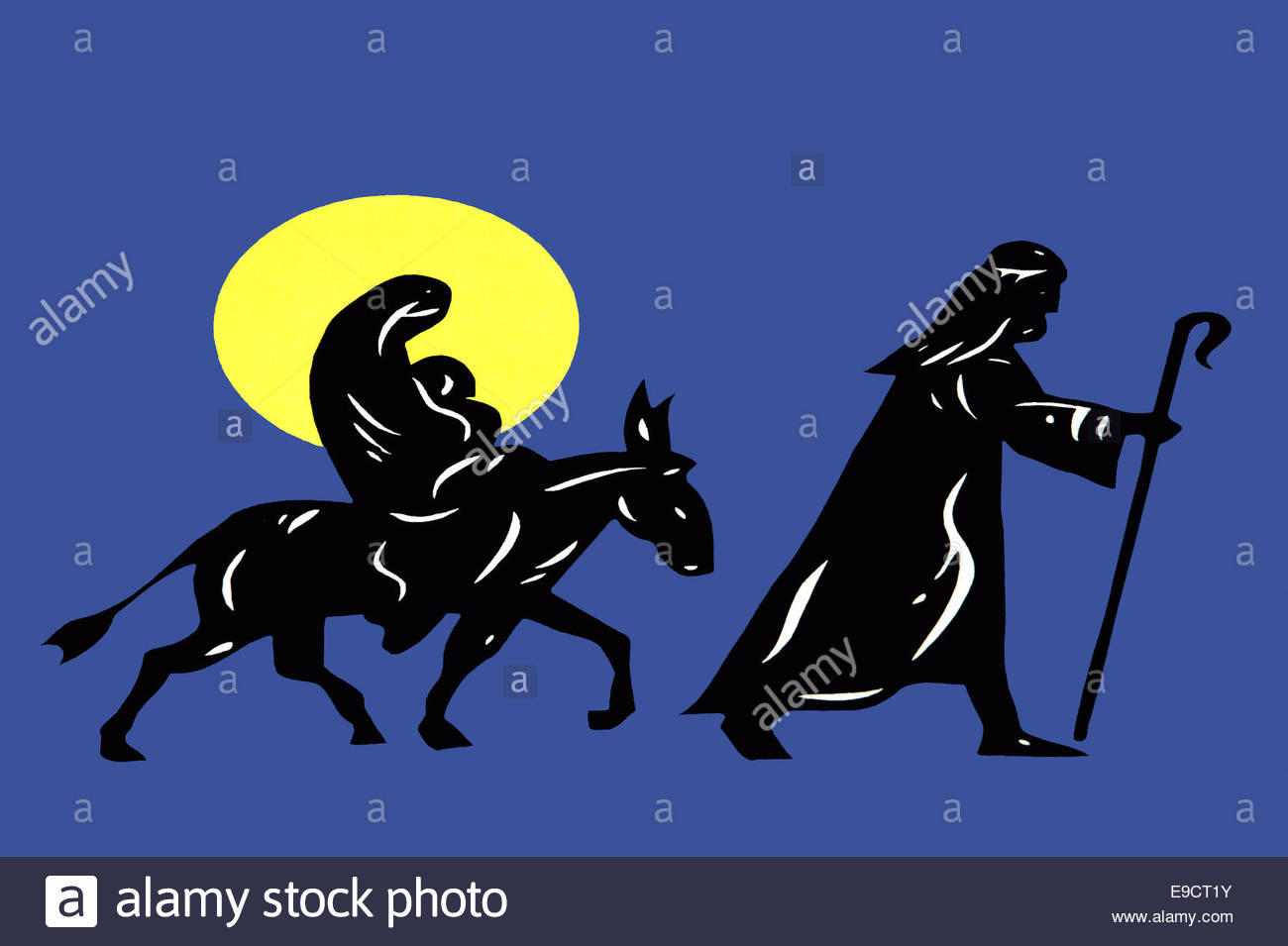 1300x955 Photograph Of A Drawing Of A Christmas Scene Of The Nativity