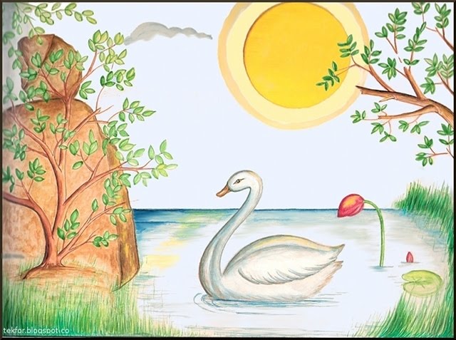 640x477 Nature Scene For Drawing Beautiful Nature Drawings Download