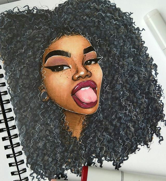 640x698 989 Best Natural Afro Black Hair Art Images