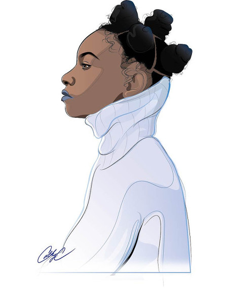 450x574 Art. 12 Amazing Images Featuring Beautiful Natural Hair