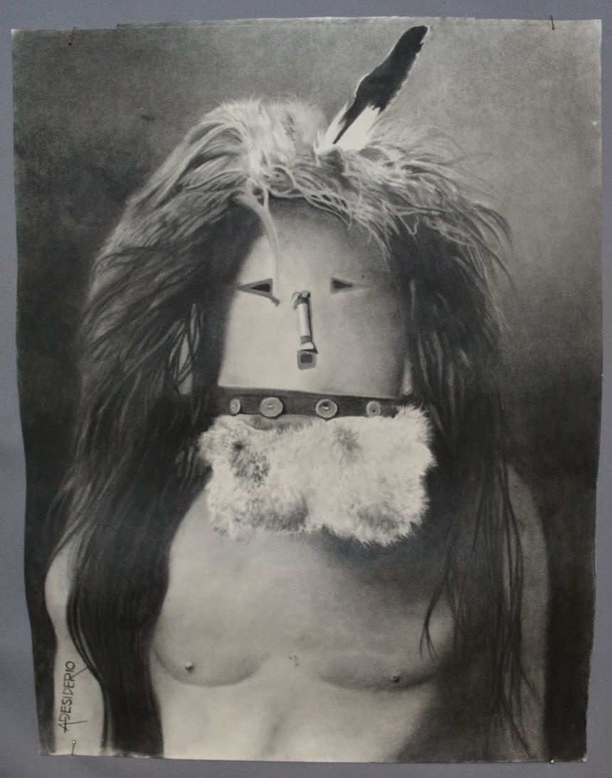 860x1094 Navajo Drawing