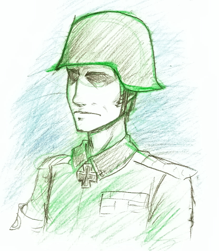 832x954 Nazi Soldier By Hollyoakhill