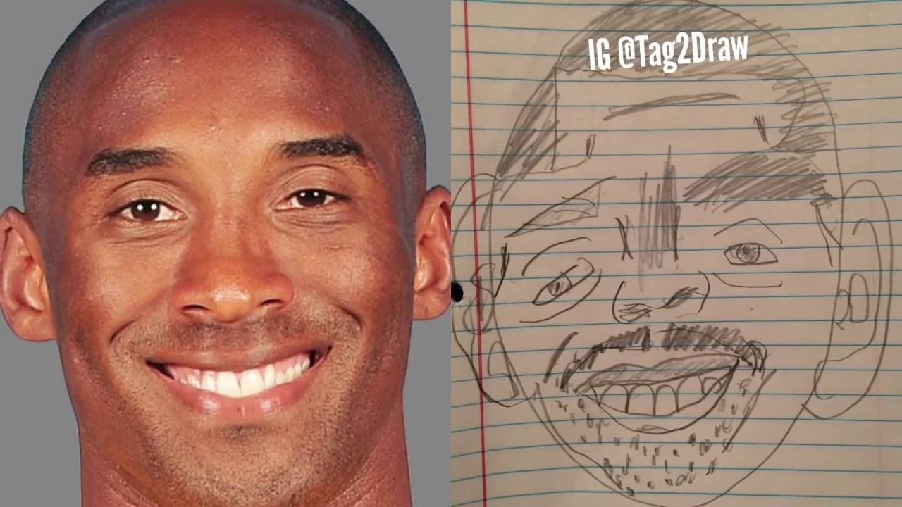 1280x720 How To Draw The Nba Legend Kobe Bryant