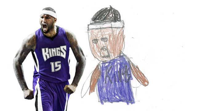 640x360 Kings Guess Kids' Drawings Of Teammates Sacramento Kings