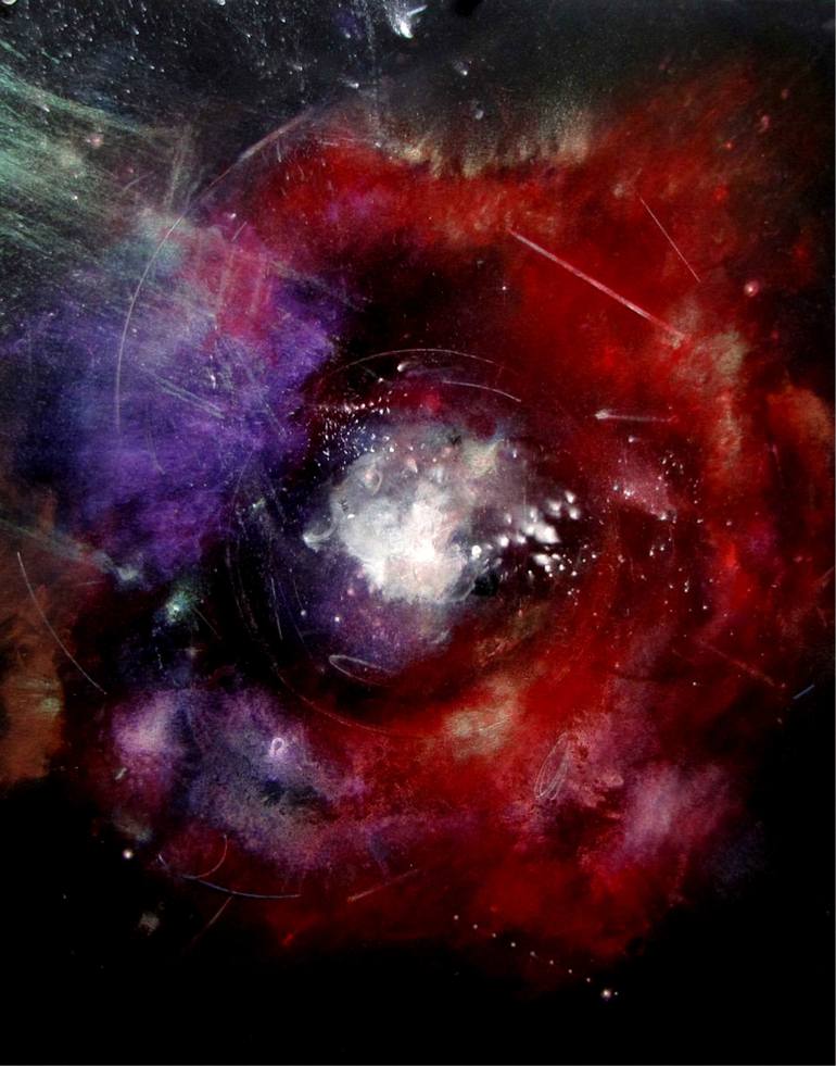 770x981 Saatchi Art Finding Orion's Nebula Drawing By Cynthia Willett