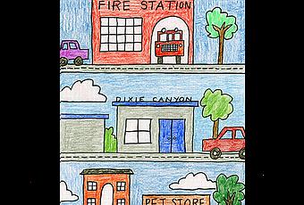 340x230 My Neighborhood Drawing