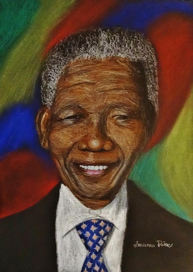 639x900 Nelson Mandela Drawing Drawing By Savanna Paine