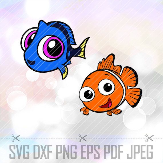 570x570 11 Best Finding Dory Nemo Svg Images On Finding Dory