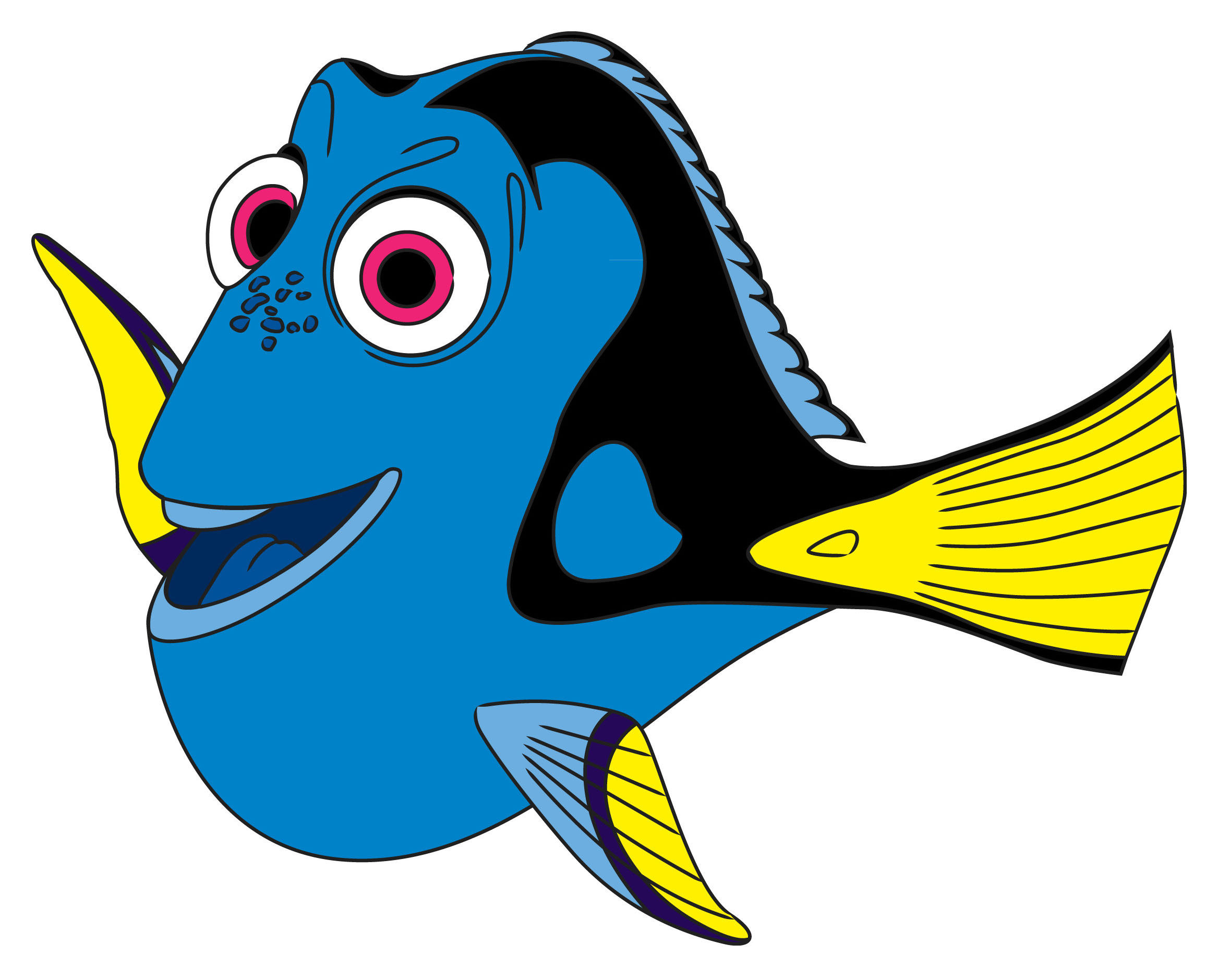 2335x1879 How To Draw Dory From Finding Nemo Via Wikihow